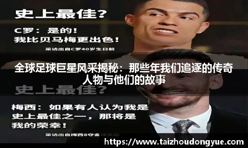 全球足球巨星风采揭秘：那些年我们追逐的传奇人物与他们的故事